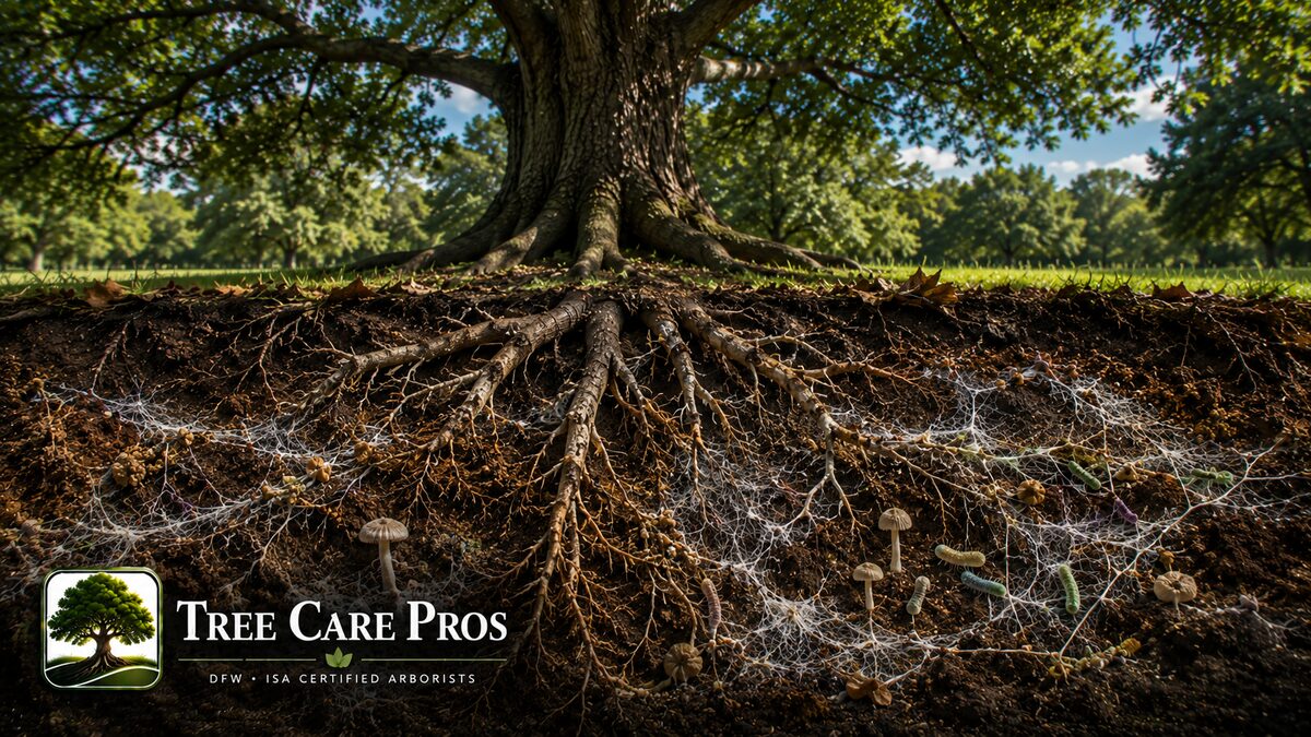 Soil Biology Disorders — Dallas–Fort Worth, Texas Soil biology disorders affecting tree root health in Dallas–Fort Worth, Texas